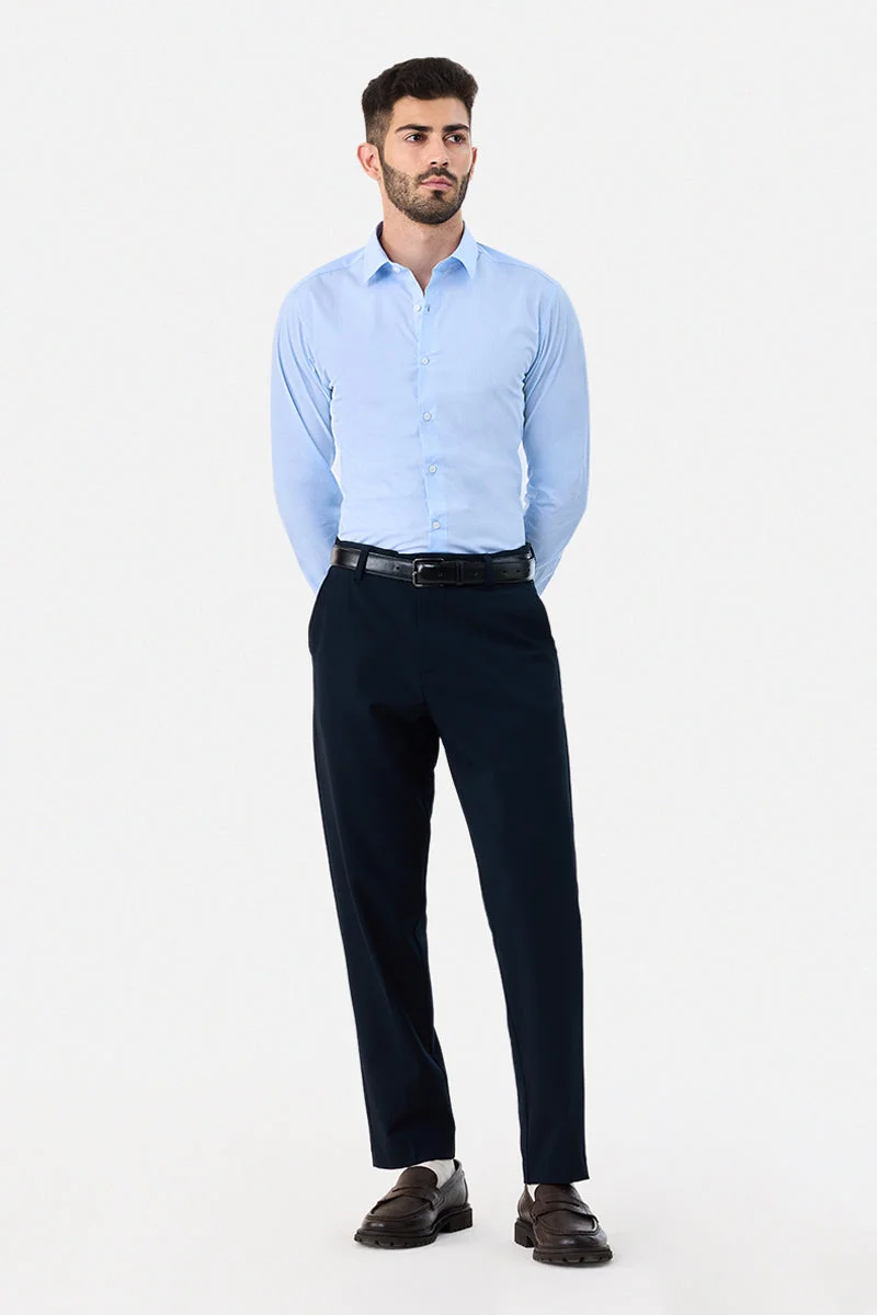 سنيتش Slim Fit Micro Check Shirt